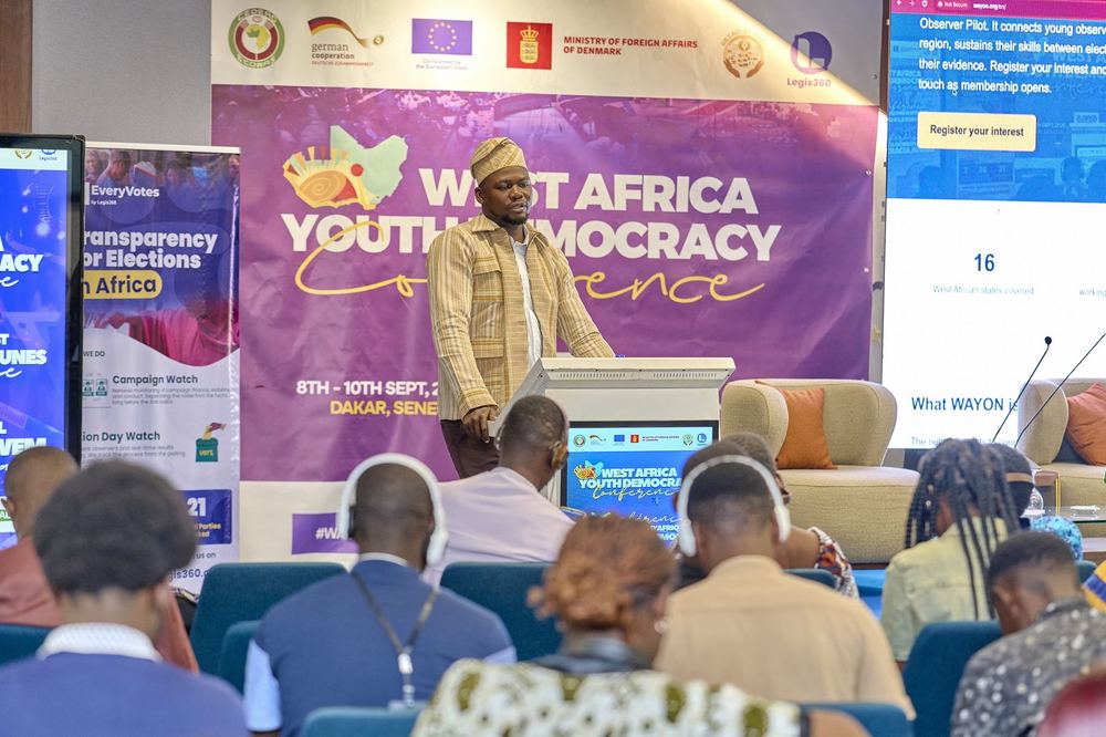 Introducing the West Africa Youth Observers Network (WAYON) at WAYDC, Dakar